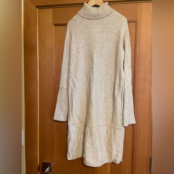 Turtleneck Sweater Dress - Picture 4 of 8